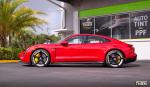 Porsche Taycan Turbo S by MetroWrapz 2020 года